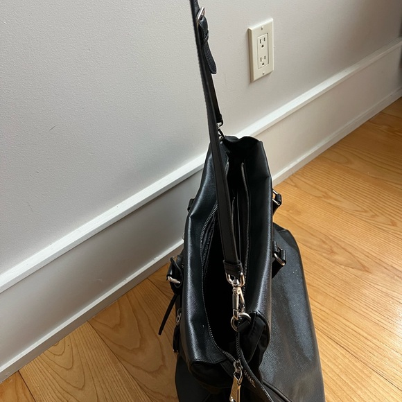 Authentic Prada Saffiano Leather and Nylon Doctor Bag, VA 0839 - Picture 5 of 7